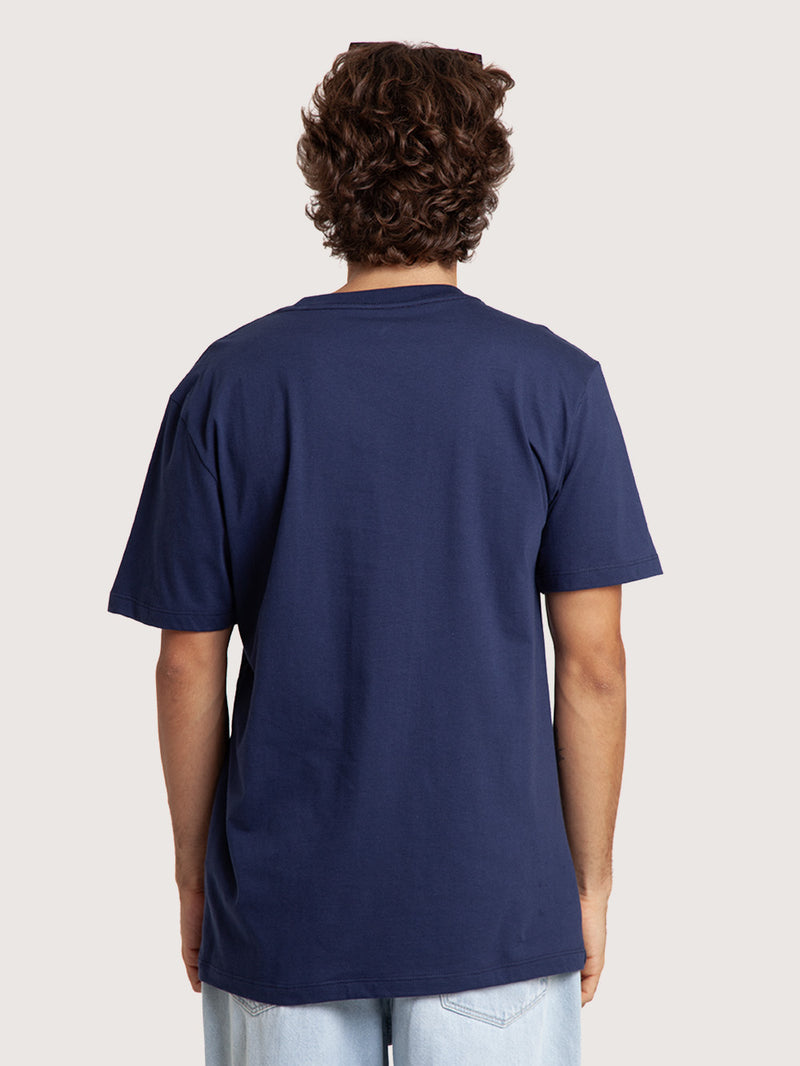 Camiseta Manga Curta Azul Marinho Hang Loose Mini