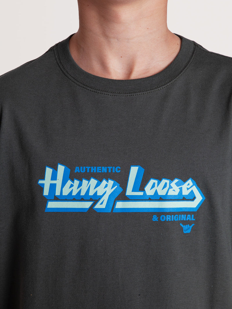 Camiseta Juvenil Stones Hang Loose Verde