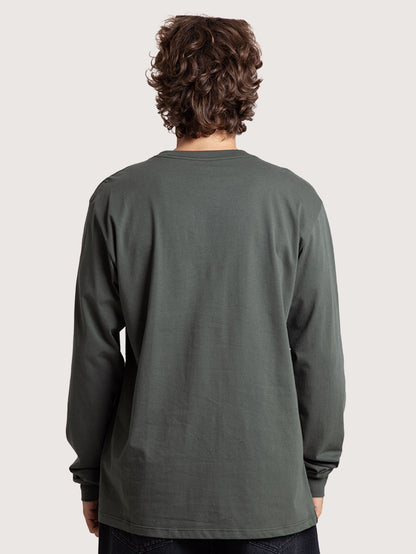 Camiseta Manga Longa Verde Hang Loose Share It