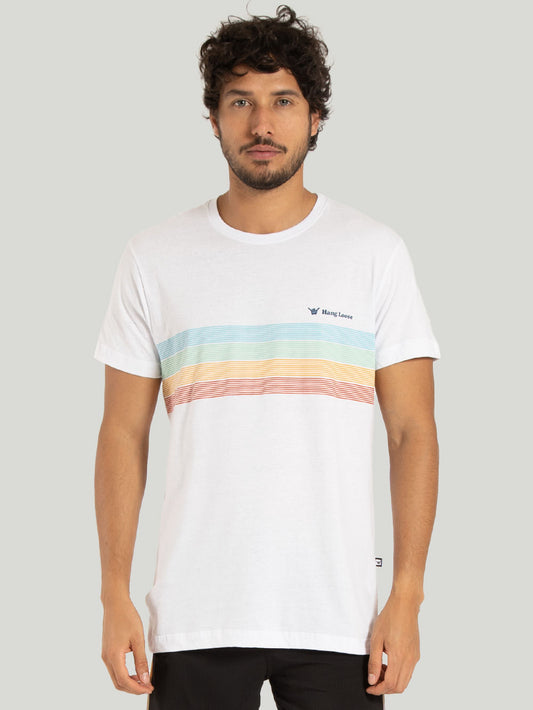 Camiseta Hang Loose Happy Branca