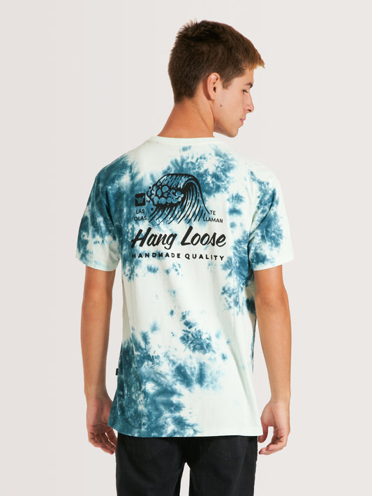 Camiseta Hang Loose Laola Azul