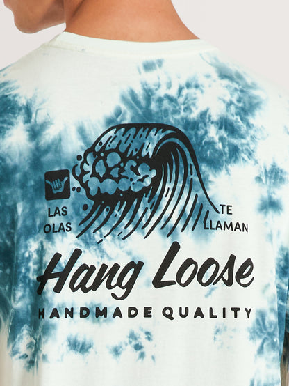 Camiseta Hang Loose Laola Azul