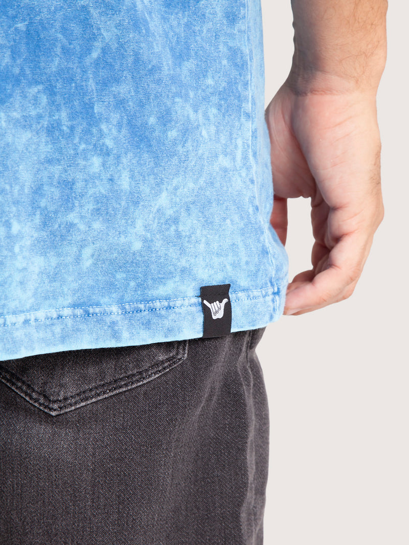 Camiseta Especial Hang Loose Minimal Azul