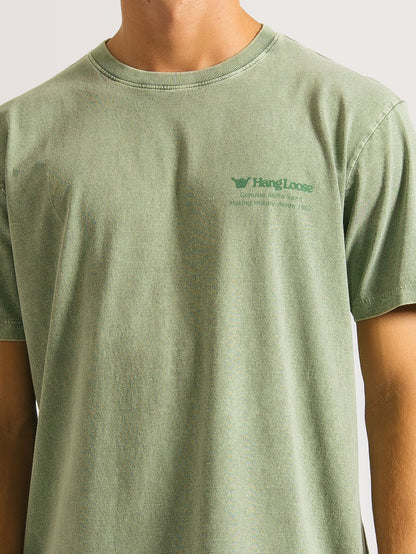 Camiseta Especial Hang Loose  Mattss Verde