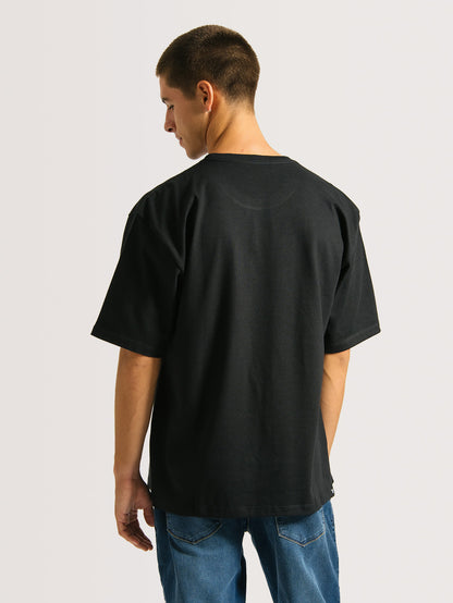 Camiseta Especial Hang Loose Wide Tee Preto