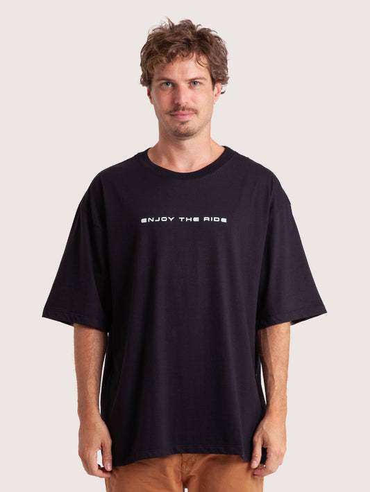 Camiseta Especial Hang Loose Wide Tee 2 Preto