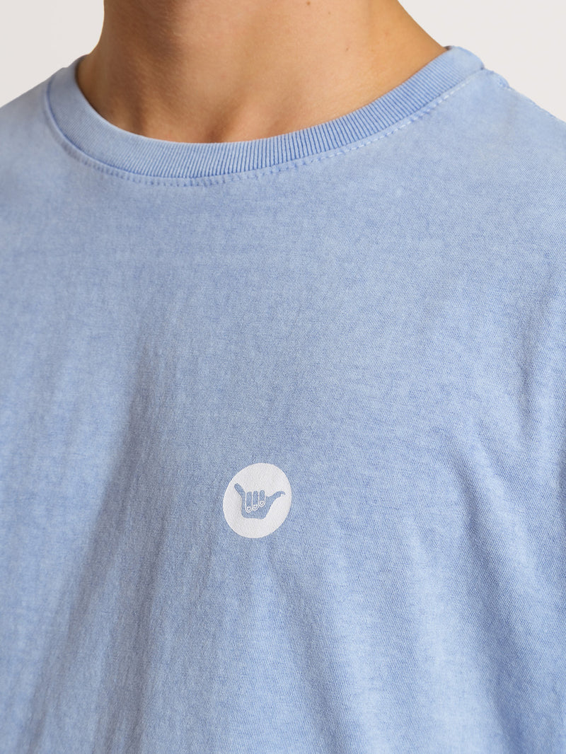 Camiseta Especial Hang Loose Neon Azul