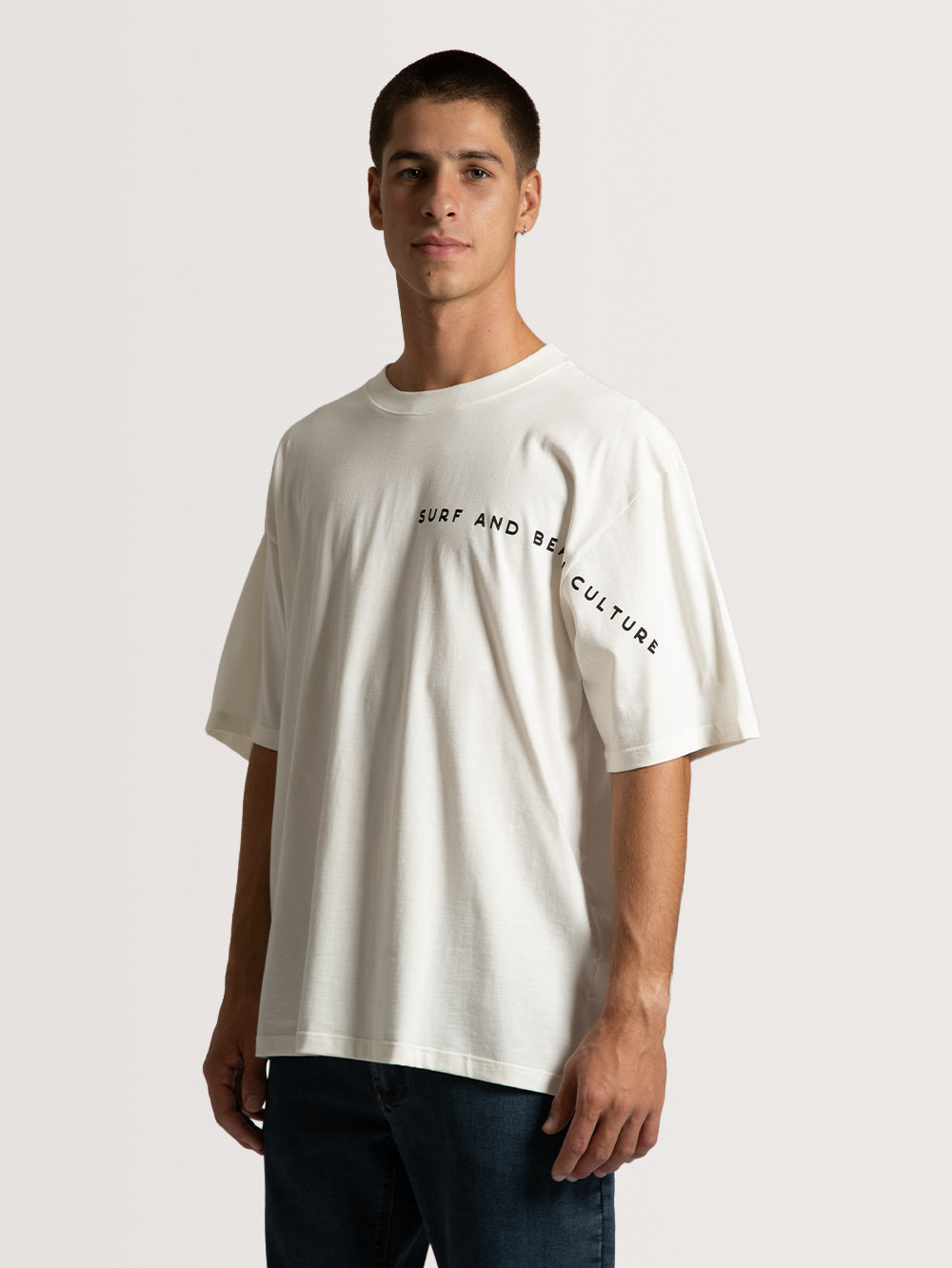 Camiseta Especial Hang Loose Local Off White