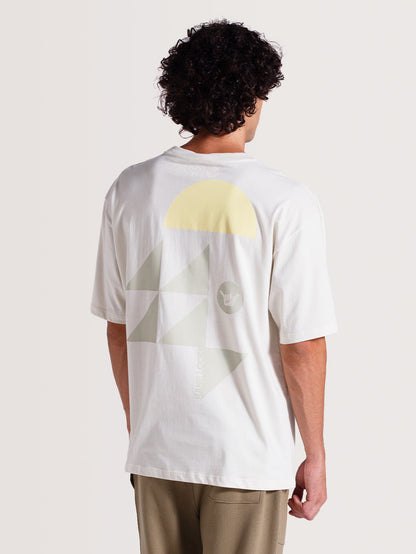 Camiseta Off White Manga Curta Especial Hang Loose Gamer