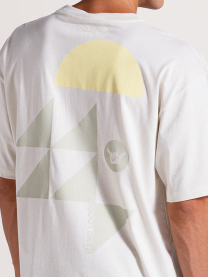 Camiseta Off White Manga Curta Especial Hang Loose Gamer