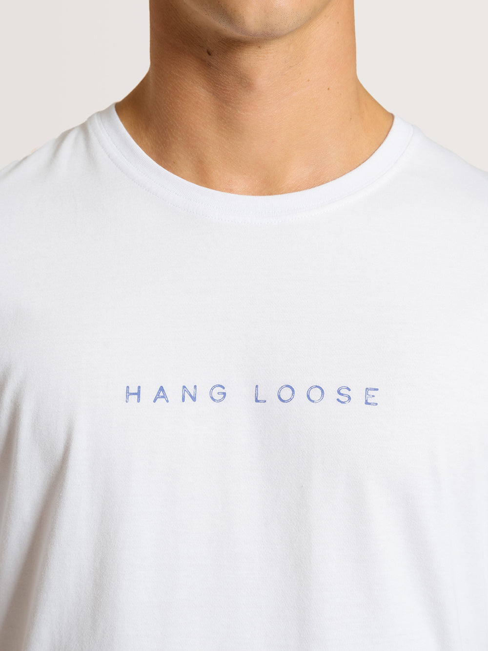 Camiseta Especial Hang Loose Institution Branco