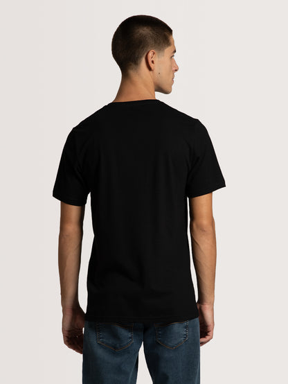 Camiseta Especial Hang Loose Basic Logo Preto