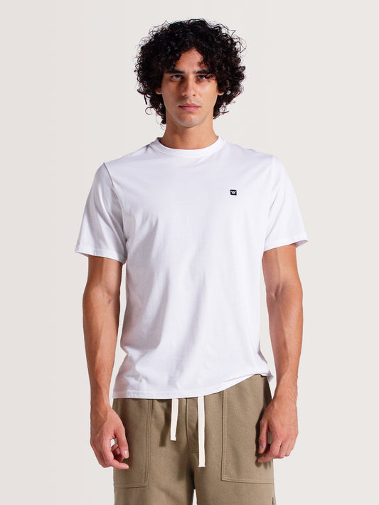Camiseta Branca Manga Longa Especial Hang Loose Classic