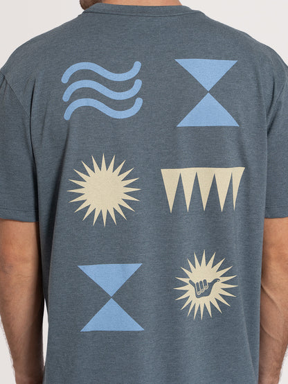 Camiseta Especial Cinza Hang Loose Wind