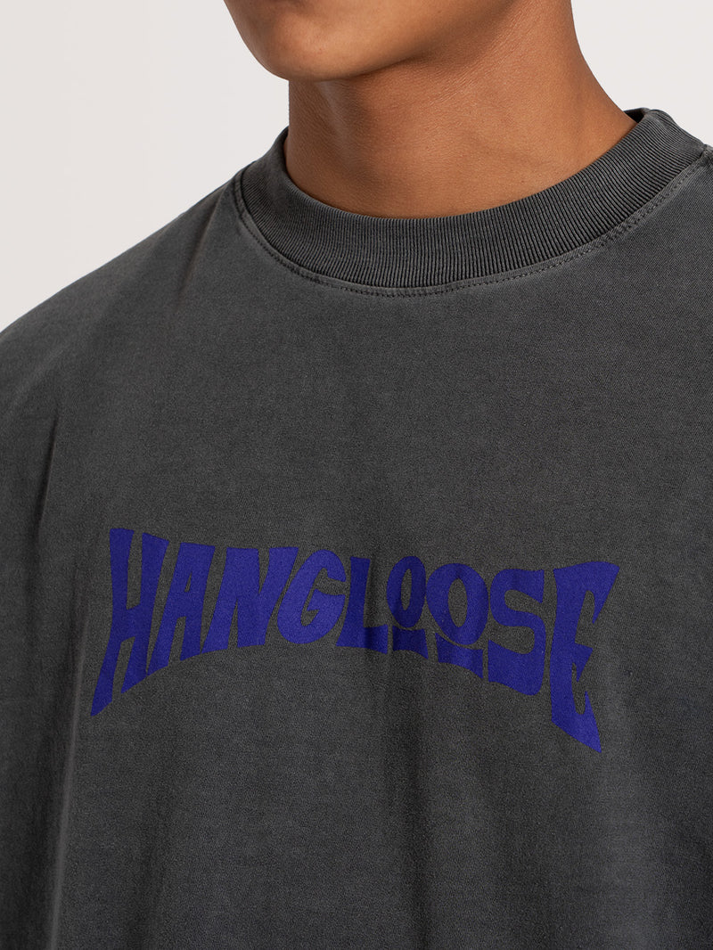 Camiseta Especial Preta Hang Loose Haze