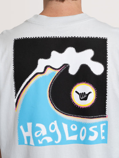 Camiseta Especial Cinza Hang Loose Shake