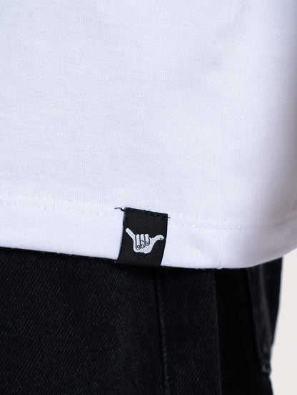 Camiseta Especial Branca Hang Loose Lírio