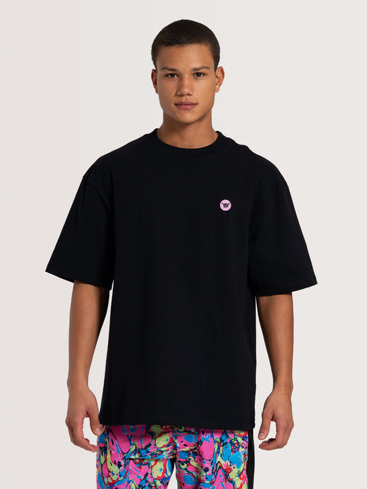 Camiseta Especial Preta Hang Loose Surftimes