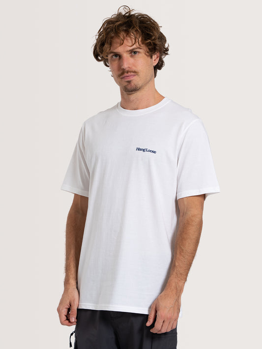 Camiseta Especial Branca Hang Loose Soul
