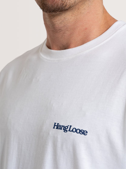 Camiseta Especial Branca Hang Loose Soul