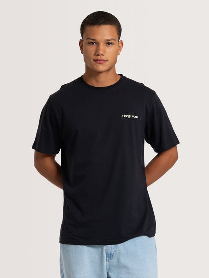 Camiseta Especial Preta Hang Loose Soul