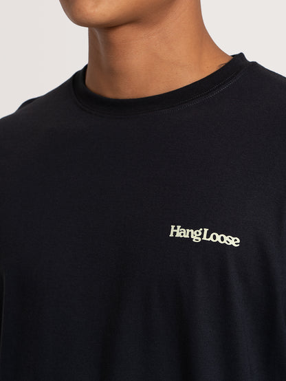 Camiseta Especial Preta Hang Loose Soul