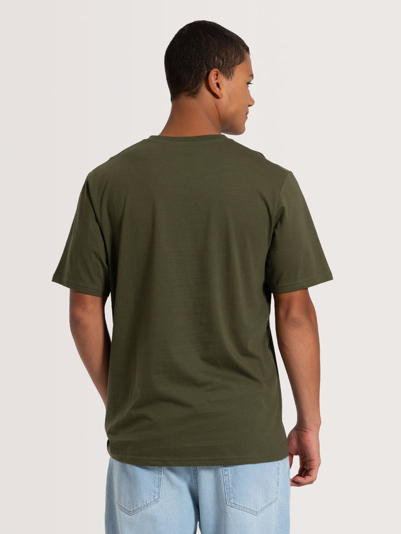 Camiseta Especial Verde Militar Hang Loose Soul