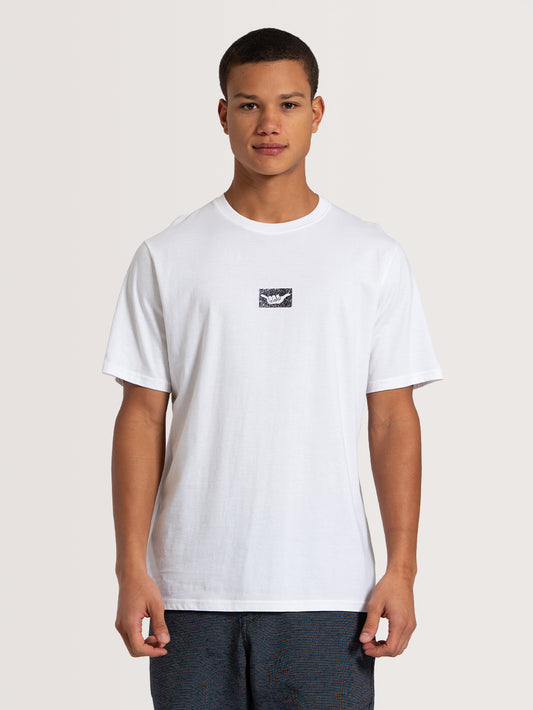 Camiseta Especial Branca Hang Loose Retro