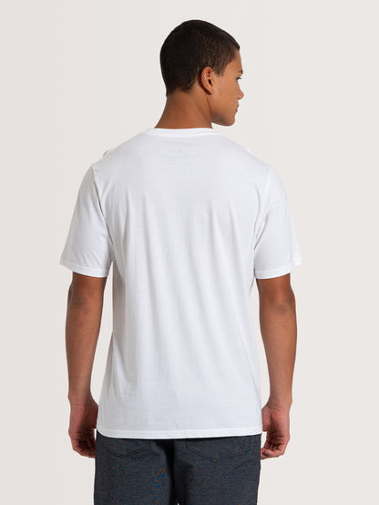 Camiseta Especial Branca Hang Loose Retro