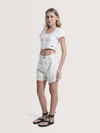 Camiseta Especial Off White Hang Loose Button