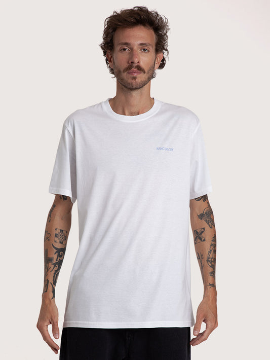Camiseta Branca Especial Hang Loose Matters