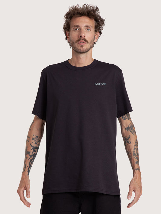 Camiseta Preta Especial Hang Loose Matters