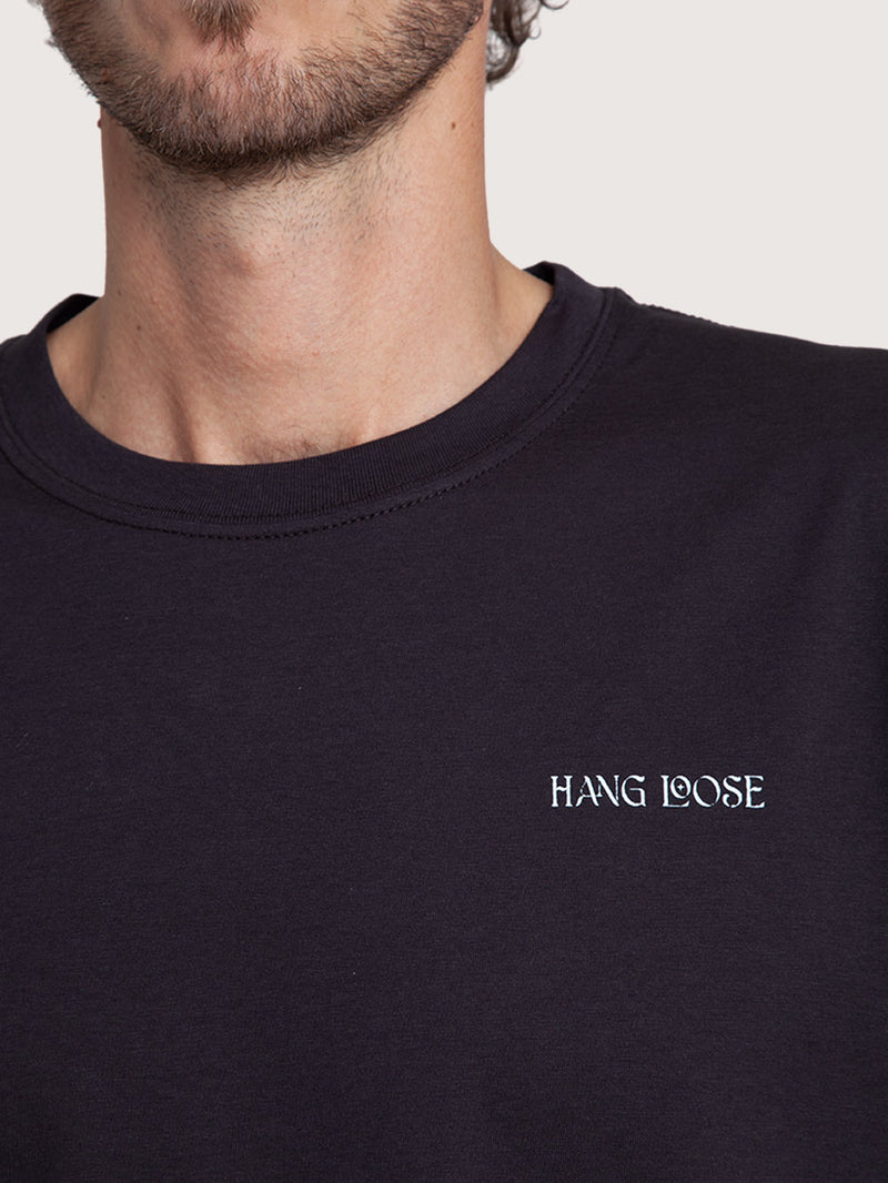 Camiseta Preta Especial Hang Loose Matters