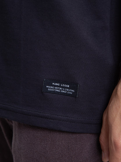 Camiseta Preta Especial Hang Loose Logopath