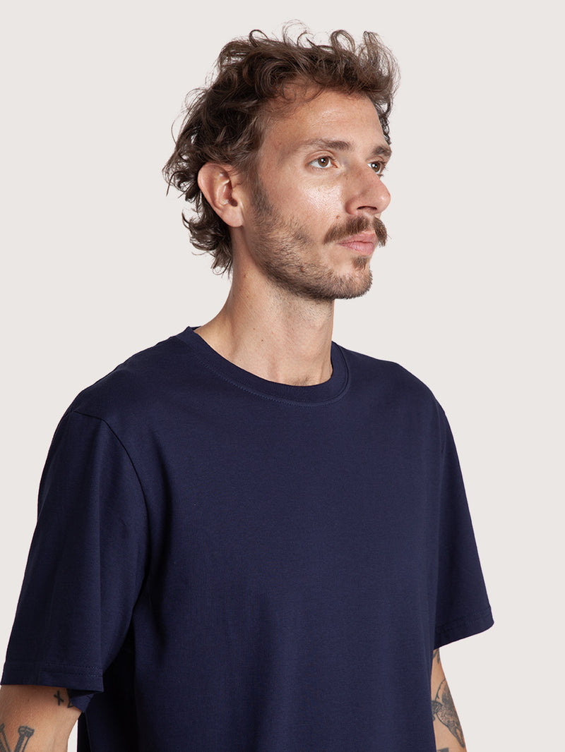 Camiseta Azul Marinho Especial Hang Loose Logopath