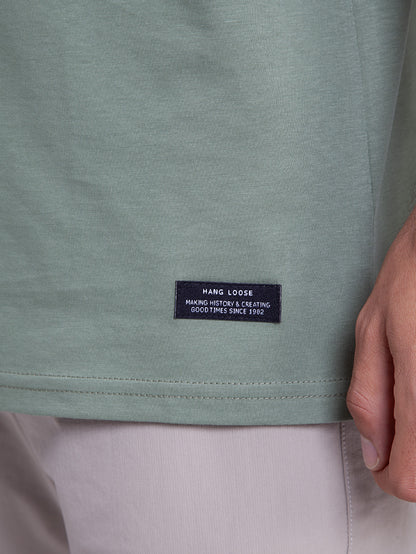 Camiseta Verde Especial Hang Loose Logopath