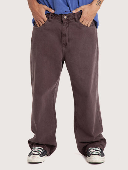 Calça Loose Fit Especial Hang Loose Fit Marrom