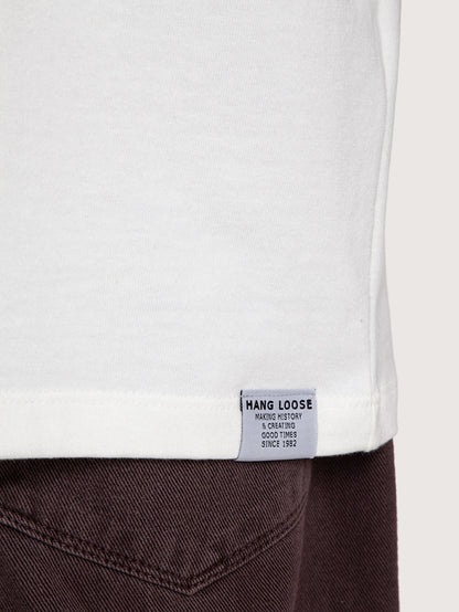 Camiseta Manga Curta Off White Hang Loose Label