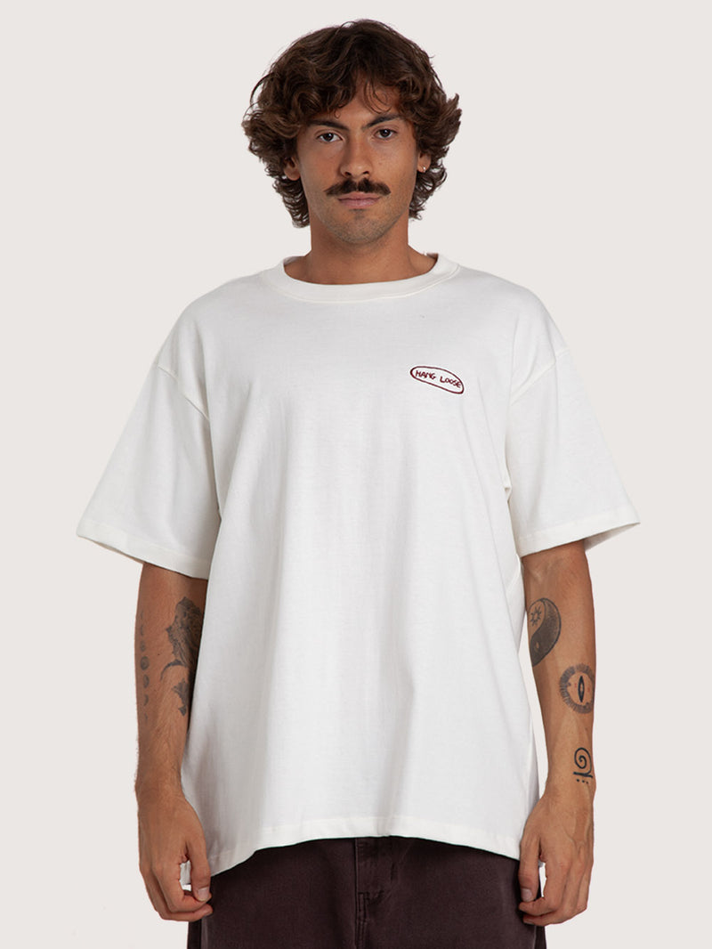 Camiseta Especial Off White Hang Loose Flat