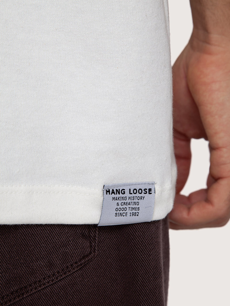 Camiseta Especial Off White Hang Loose Flat
