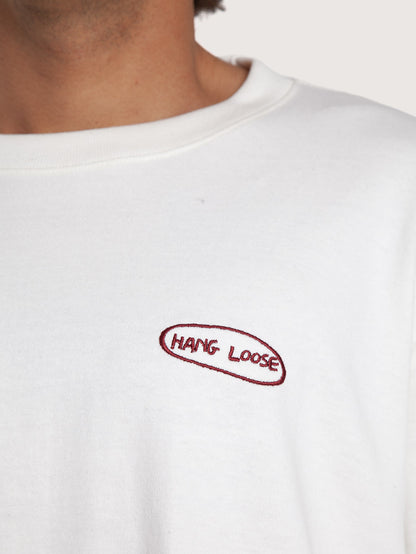 Camiseta Especial Off White Hang Loose Flat