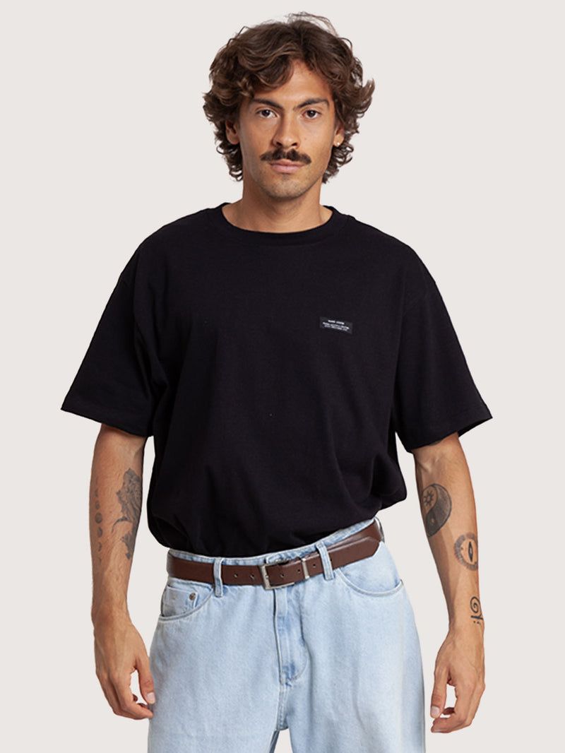 Camiseta Especial Preta Hang Loose Sun