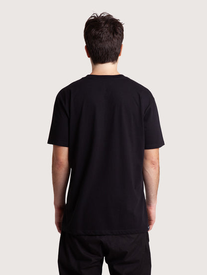 Camiseta Loose Fit Preta Masculina Hang Loose Kanji