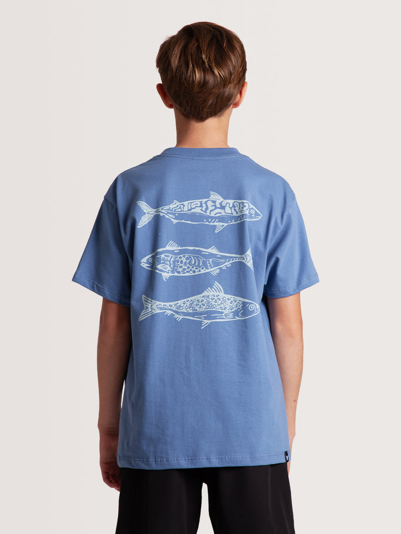 Camiseta Especial Hang Loose Juvenil Fish Kids Collection