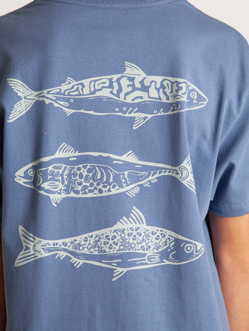 Camiseta Especial Hang Loose Juvenil Fish Kids Collection