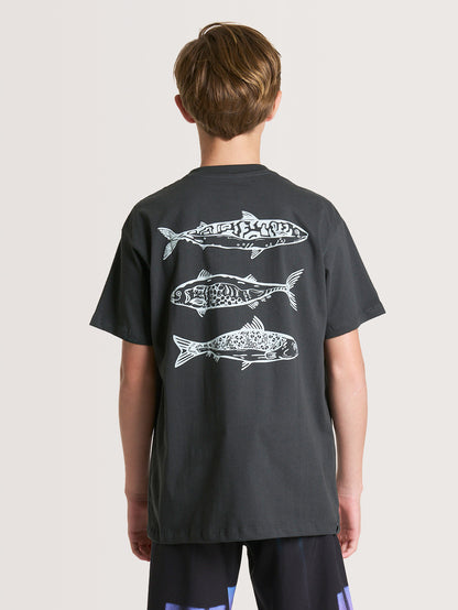 Camiseta Especial Hang Loose Juvenil Fish Kids Collection