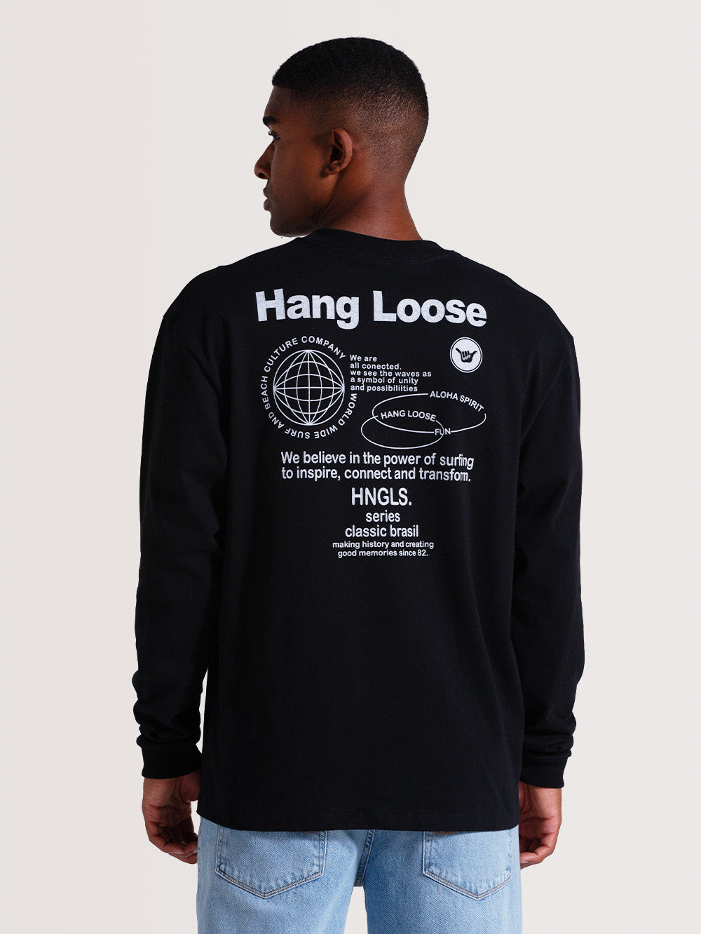 Camiseta Preta New Order | Hang Loose – Hang Loose Brasil