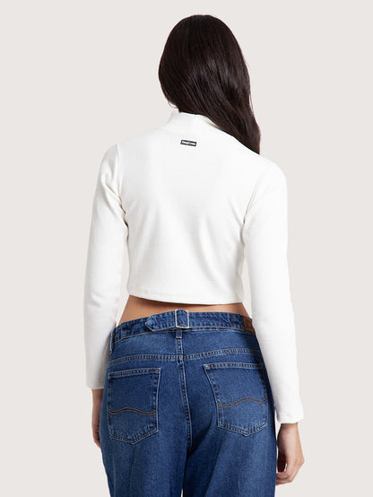 Camiseta Manga Longa Off White Hang Loose Turtle Neck