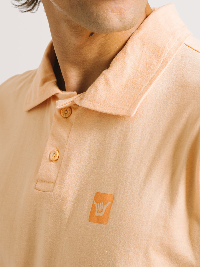 Polo Hang Loose Basic Coral