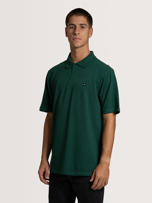 Polo Hang Loose Basic Verde